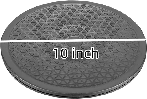 Vista 2 de Soporte giratorio resistente con rodamientos de bolas de acero – Lazy Susan - Tocadiscos de pintura en aerosol para monitores de pantalla plana