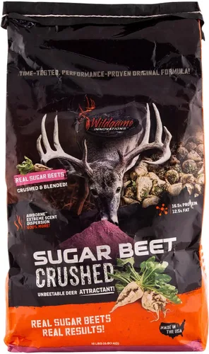 Vista 7 de Wildgame Innovations Cebo para Ciervos de Azucarera de Remolacha Triturada Efectivo Alimento para Ciervos Ultra-Concentrado y Lleno de Nutrientes