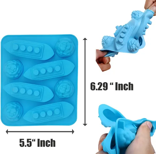 Vista 3 de Titanic Shape Ice Tray