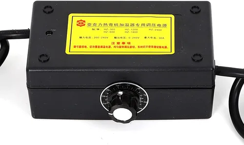 Vista 6 de Dobladora de plástico de PVC acrílico de 110 V, dobladora de hojas de plástico de 110 V, calentador de tiras manuales para herramienta de doblado