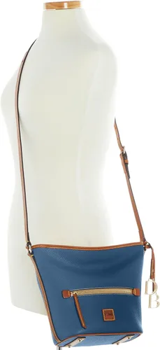 Vista 4 de Dooney & Bourke Bolso, bolso de hombro con cremallera de grano de guijarros