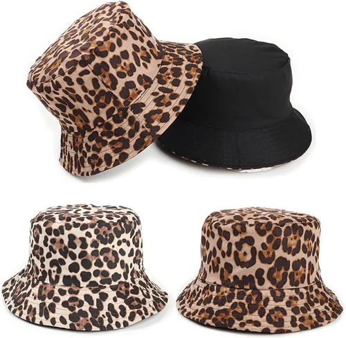 Vista 8 de Joylife Sombrero de pescador con estampado de animales, sombreros de sol reversibles, plegable, gorra de pesca para mujeres y hombres