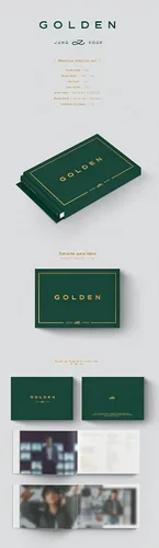 Vista 2 de Bts Jungkook - 1er álbum en solitario de oro Álbumes Weverse Ver.