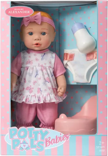 Vista 10 de Madame Alexander Muñeca de bebé Potty Pals de 13 pulgadas, tono de piel claro