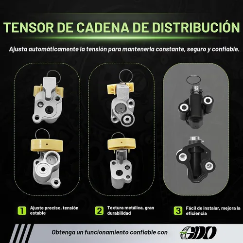 Vista 7 de Kit de cadena de distribución 4.0 con tensor de bomba de agua 13028ZS00A se adapta a 2005-2013 Nissan Frontier Pathfinder Xterra Suzuki Equator 4.0L