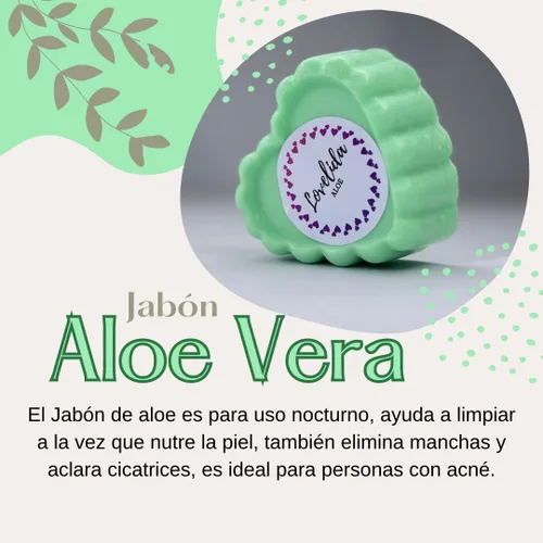 Vista 2 de Jabon Aloe Vera Lovelida