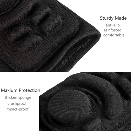 Vista 8 de Soporte de codo para adultos, transpirable, protector de gel acolchado de compresión para codo y brazo, protector de manga protectora para deportes