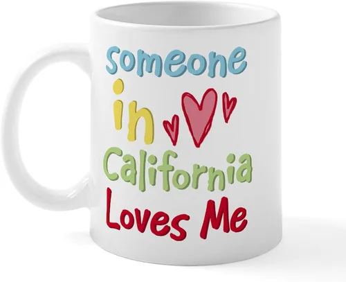Vista 46 de CafePress Taza de café de cerámica de 11 oz (11.0 fl oz) de San Francisco Blanco - Taza San Francisco