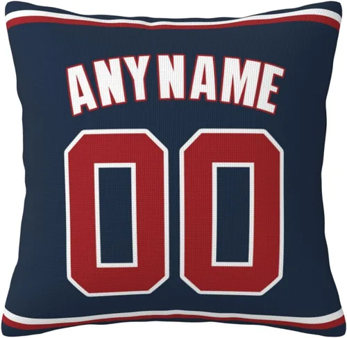 Vista 33 de Funda de almohada personalizada: Funda de almohada personalizada con cualquier nombre y número, regalo personalizado para fanáticos