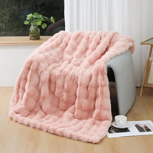 Vista 14 de UKELER - Manta de lana de búfalo a cuadros para sofá de 60 x 50 pulgadas - Ultra suave, afelpada, de franela, forro polar, sherpa, para niños