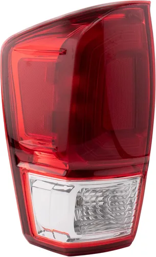 Vista 112 de Ensamble de luz trasera exterior TRQ para lado del conductor izquierdo trasero. Compatible con Toyota Corolla XLE 2020, 2021, 2022 y Toyota Corolla