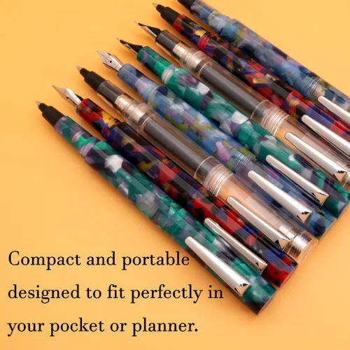 Vista 6 de Monteverde MVP Liquid Rollerball Pen - Rompecabezas rojos - Punto medio - Mini bolígrafo compacto y versátil - Tecnología Liquid Rollerball