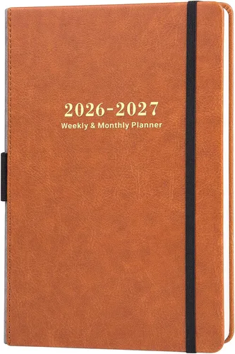 Vista 16 de Agenda 2026-2027 – Agenda semanal mensual 2026-2027 con calcomanías, julio 2026 a junio 2027, 5.75 x 8.25 pulgadas, calendario 26-27, papel premium