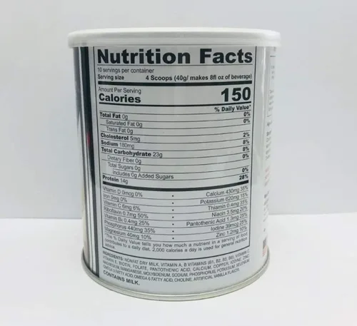 Vista 2 de Entrust Milk - La mejor fórmula nutricional sin azúcar añadida - 14.1 onzas