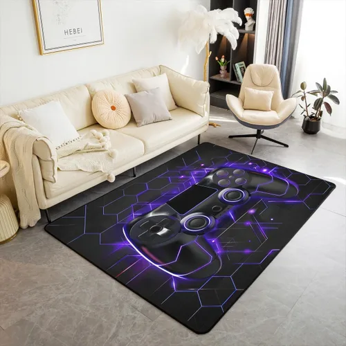 Vista 11 de Erosebridal Cowboys - Alfombra antideslizante de 3 x 5 pies, alfombra de caballos occidentales, tapete decorativo para interiores, montañas