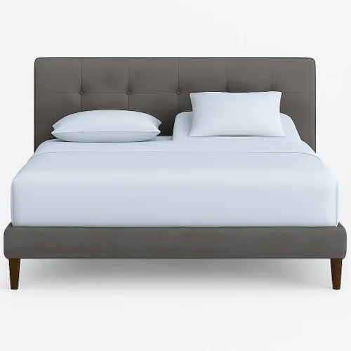 Vista 22 de SGI bedding Sábana Queen de 28 pulgadas con cabecera flexible y parte superior dividida, 100% algodón egipcio - 600 número de hilos, sábanas