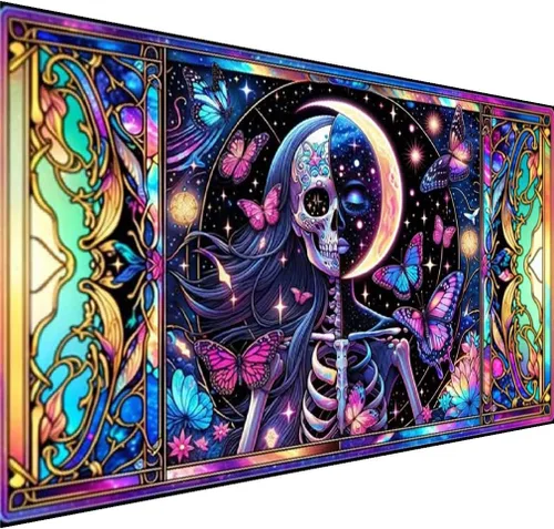 Vista 8 de pchmcu Paquete de 3 Kits de Pintura de Diamantes Galaxia para Adultos, Pintura de Arte de Diamantes 5D, Bricolaje Taladro Completo Cristal Estrás