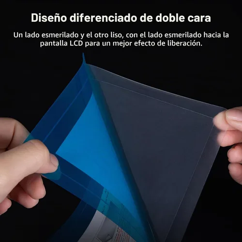 Vista 3 de ELEGOO 5 piezas de película de revestimiento ACF para impresora 3D LCD Mars 4 Ultra con menor tensión de liberación, admite impresión 3 veces más