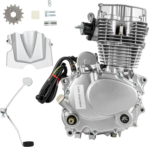 Vista 10 de Motor de arranque eléctrico de 4 tiempos de 110 centímetros cúbicos, motor de cilindro de transmisión automática para ATV Go Kart 308-999003 EE. UU