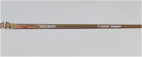 Vista 7 de Vera Wang V05 - Gafas para mujer y mujer, diseño de medio borde, glamuroso, estilo japonés