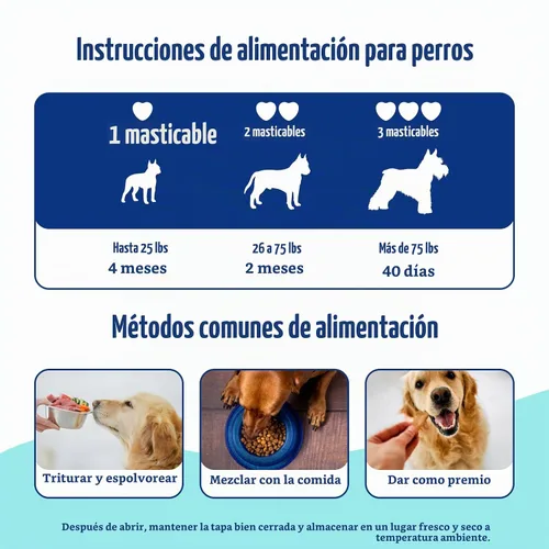 Vista 6 de Masticables de apoyo a las manchas de lágrimas para perros, salud ocular y suplemento inmunológico