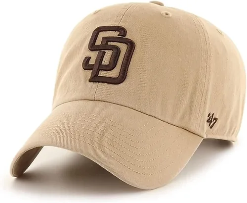 Vista 6 de 47 Brand MLB Primary Logo Clean Up Adjustable Strap Baseball Dad Hat Cap, Adult