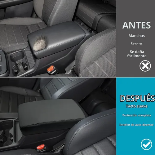 Vista 2 de Cubierta de Reposabrazos de Consola Central Compatible con Accesorios Honda CRV 2023 2024 2025 2026, para Cubierta Protectora de Caja de Puntadas