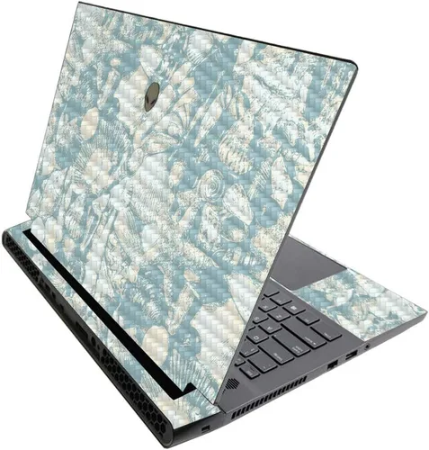 Vista 724 de MightySkins - Skin brillante con purpurina para Alienware M17 R3 (2020) y M17 R4 (2021) - Diversión de los años 90 Acabado duradero con purpurina