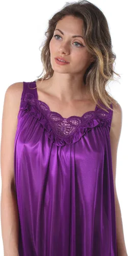 Vista 5 de Venice Camisón para mujer, 06N, bordado, de seda