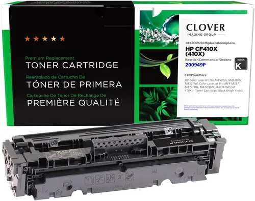 Vista 11 de Clover Cartucho de tóner remanufacturado para HP CF410A (HP 410A) Negro