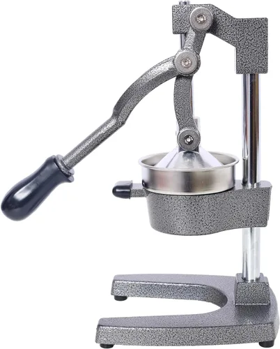 Vista 8 de Exprimidor de cítricos de hierro fundido: exprimidor manual de naranja de grado comercial, exprimidor de prensa manual resistente para naranja limón