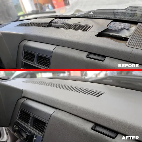 Vista 7 de Cubierta de plástico moldeado para salpicadero compatible con 1988-1994 C1500 C2500 C3500 K1500 K2500 K3500 Silverado Sierra Tahoe Yukon Suburban