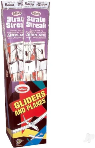 Vista 2 de Guillow Paul K, INC 60 Balsa Airplane Strato Streak