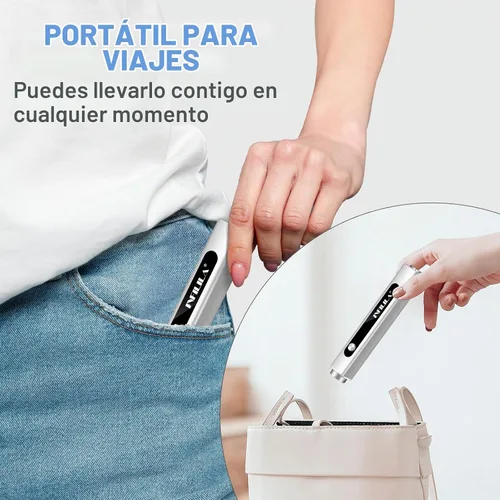 Vista 9 de NXJ INFILILA Luz UV de mano para uñas de gel, lámpara de uñas de curación Plateado