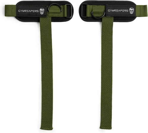 Vista 16 de Gymreapers Correas de elevación GripLink: correas de muñeca resistentes con anillo en D con cuentas de agarre de silicona antideslizantes, soporte