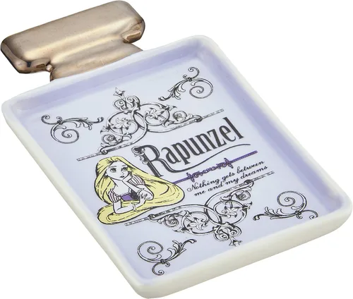Vista 2 de サンアート Disney Tangled Rapunzel SAN2979-2 - Plato pequeño con forma de perfume, 2.8 pulgadas (2.8 in), color morado