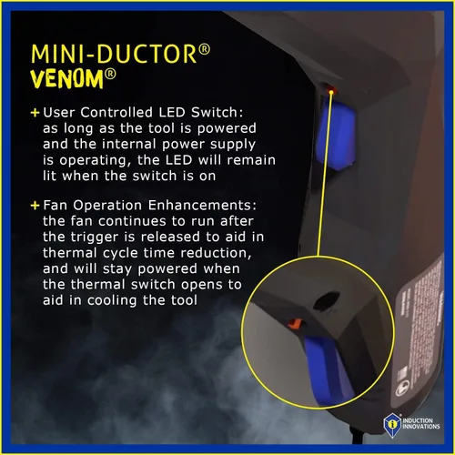 Vista 5 de Induction Innovations Inc Mini-ductor Venom
