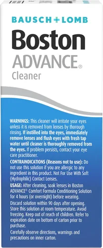 Vista 3 de Bausch + Lomb Boston Advance Cleaner - 1 oz, paquete de 3