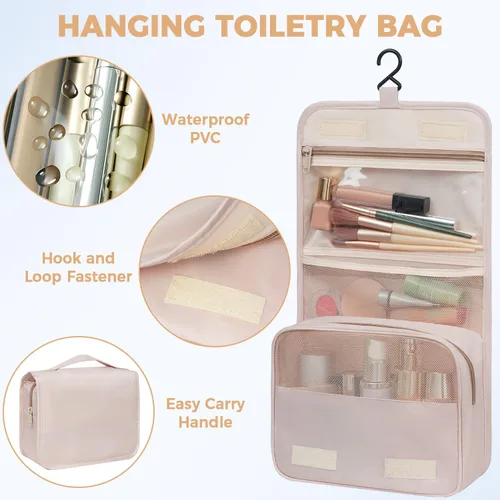 Vista 5 de BAGAIL Juego de 9 organizadores de equipaje para accesorios de viaje