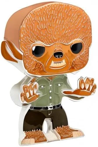 Vista 4 de Funko POP Pins Monstruos universales - El hombre lobo grande, multicolor