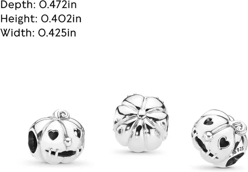 Vista 5 de PANDORA Jewelry - Dije de plata de ley con calabaza dulce Metal no aplica