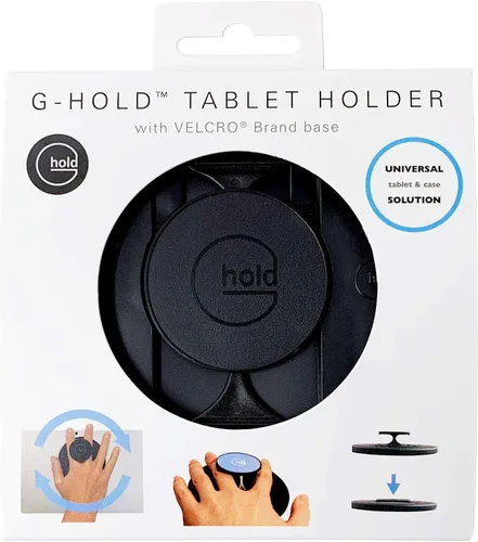 Vista 4 de G-Hold® - Soporte cómodo para tableta funciona con cualquier tableta, funda para tableta, lector electrónico, iPad - Universal, ergonómico