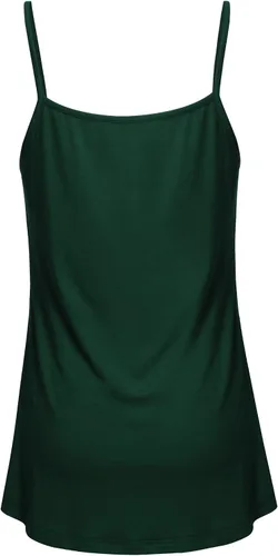 Vista 2 de BEPEI - Camiseta sin mangas tipo camisola holgada, informal, de verano plisada, con vuelo y sin mangas para mujer