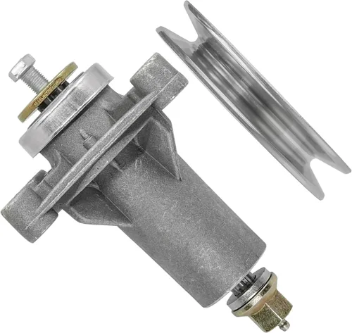 Vista 6 de Caltric Conjunto de eje con polea compatible con Husqvarna Gls 2748 2754 Ct126 153 154 Cth126 163T
