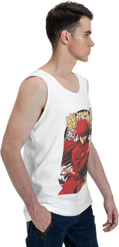 Vista 4 de Camiseta sin mangas de anime Yuyu Hakusho Yoko Kurama para niño, ropa sin mangas, chaleco de moda