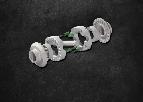 Vista 2 de Spartan Locker para Dana 44 diferencial con 19 spline count, incluye eje de pasador cruzado resistente