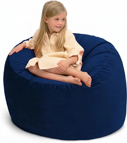 Vista 9 de Ultimate Sack 3000 Silla Puf de 3 Pies, Funda de Gamuza Burdeos – Tumbona de Espuma de Gran Tamaño, Asiento de Suelo, Sofá Pequeño, o Cama Sofá