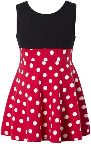 Vista 2 de Minnie vestido de princesa para niñas con diseño de Minnie