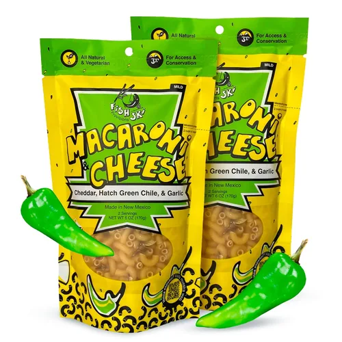 Vista 10 de FishSki - Macarrones con queso, paquete variado rojo y verde (2 paquetes de 6 onzas) 6.00 oz cada uno