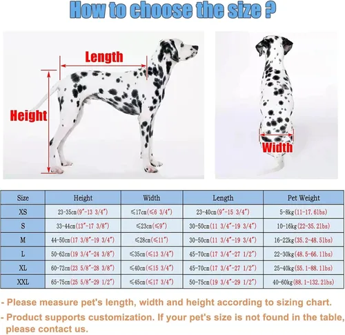 Vista 5 de Silla de ruedas de perro de 4 ruedas para patas delanteras y traseras, para todas las razas de perros, cinta de correr de apoyo completo, ajustable
